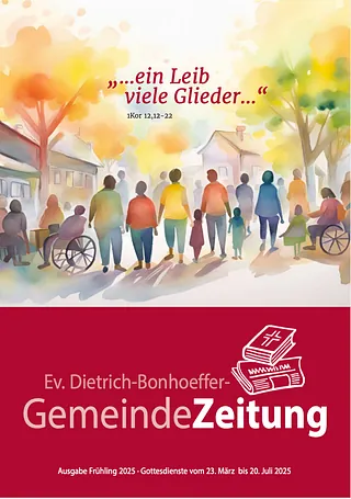 Die aktuelle Gemeindezeitung geht von November 2024 bis März 2025.