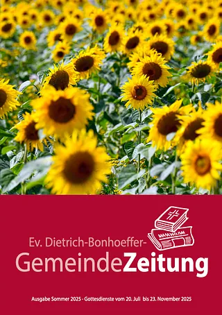 Die aktuelle Gemeindezeitung geht von November 2024 bis März 2025.